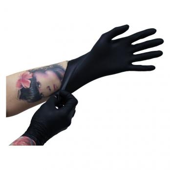 The Signature - Black Nitrile Gloves 100pcs - S,M,L,XL