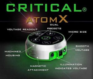 Critical’s ATOM X Power Supply - Black/Silver